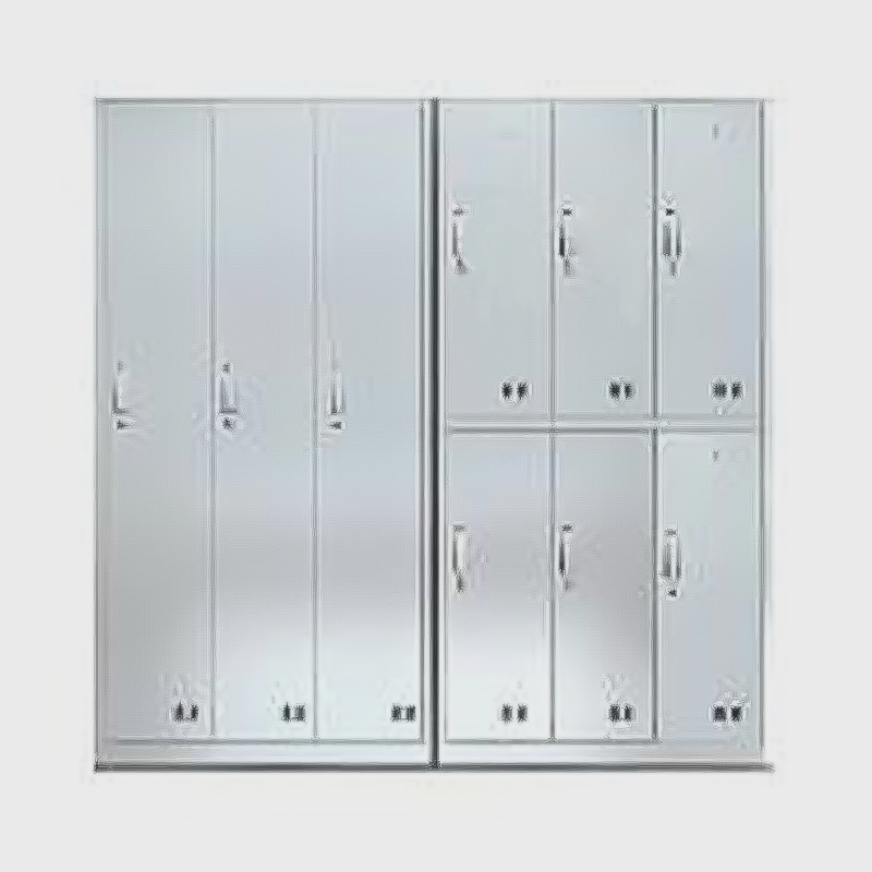 病院用ステンレスロッカー・下駄箱シリーズ