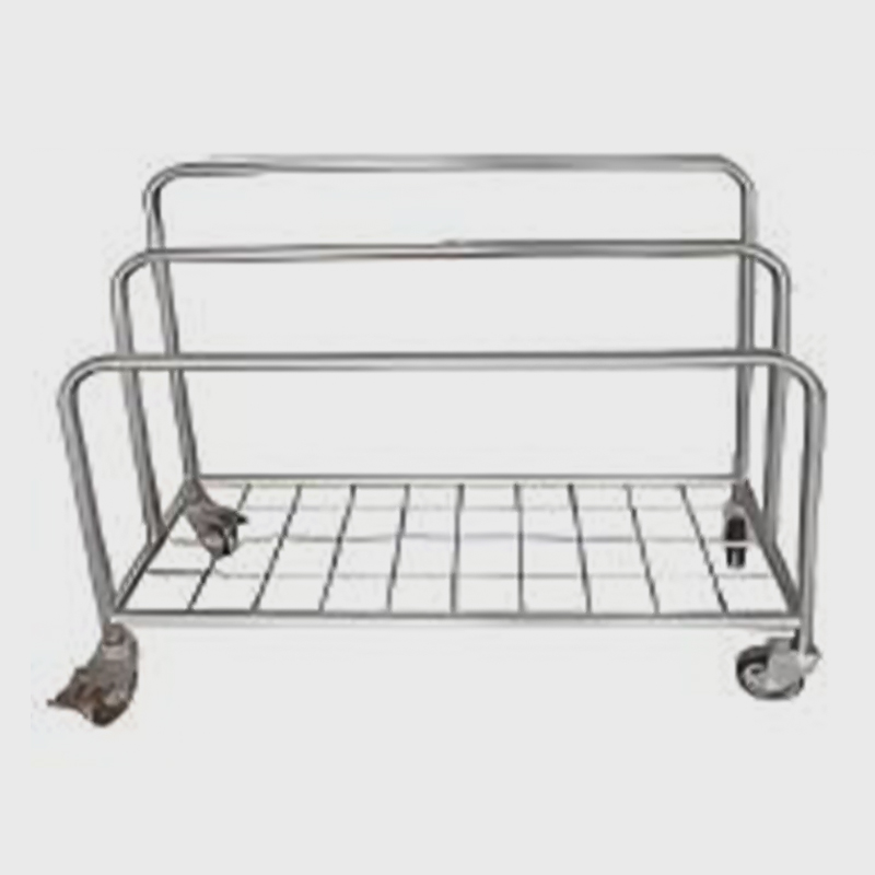 ステンレススチール製ペーパーディスペンサートロリー